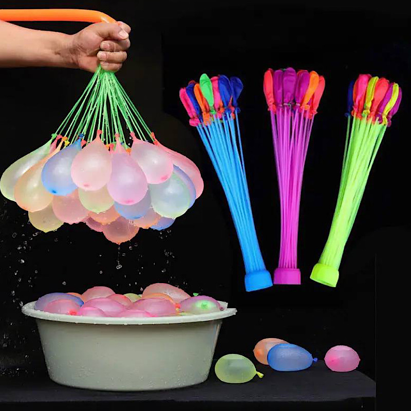 بادکنک آب بازی کودکان بسته 111 توپ آبی