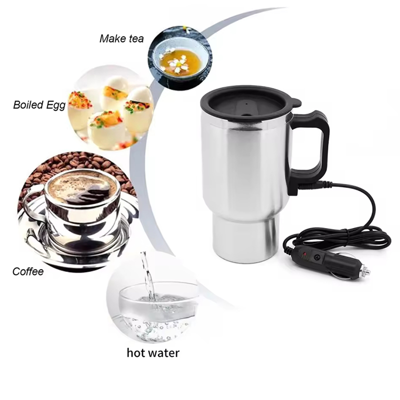 ماگ و فلاسک فندکی تمام استیل خودرو