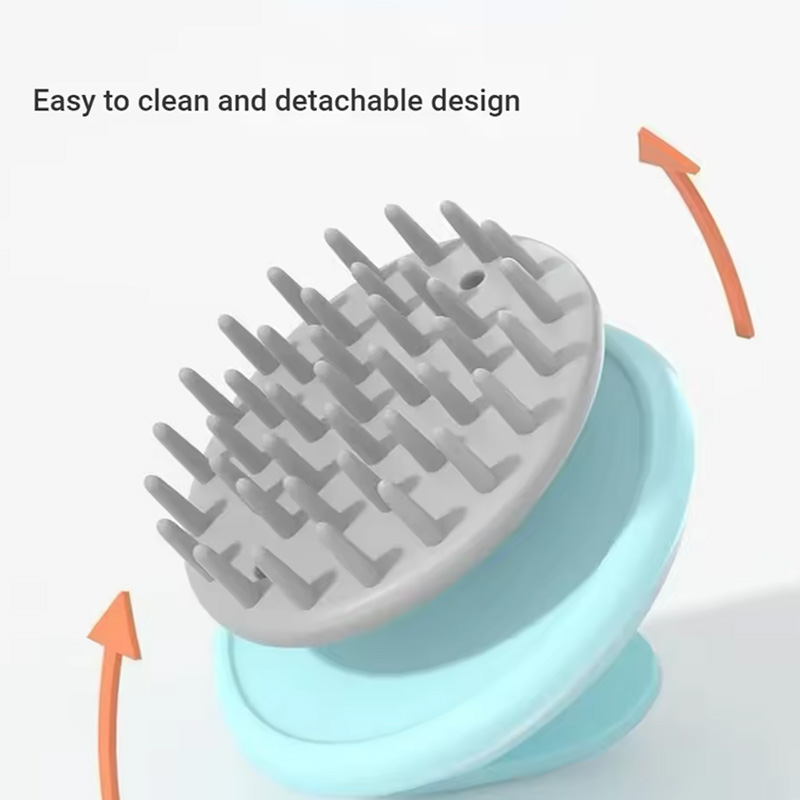 برس شستشو و ماساژ سیلیکونی پوست سر