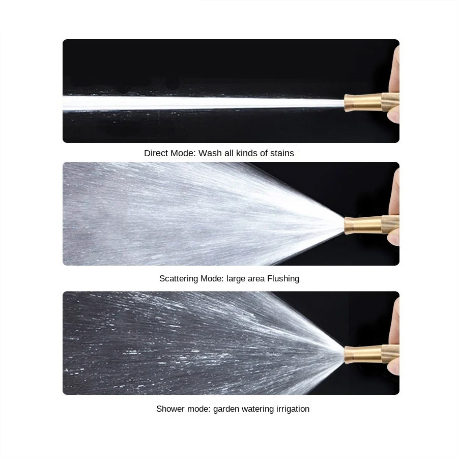 کارواش سرشلنگی برنجی دو تکه