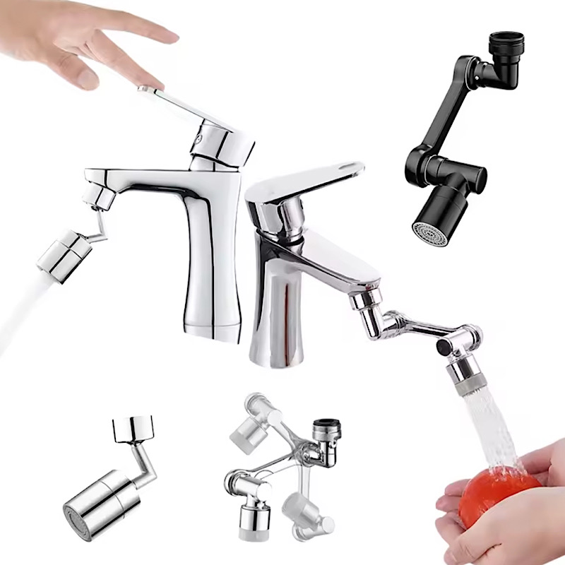 سرشیر روشویی و ظرفشویی چرخشی 360 درجه