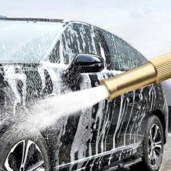 کارواش و آبپاش سر شلنگی تمام برنجی