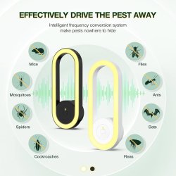 چراغ خواب و حشره کش برقی اولتراسونیک