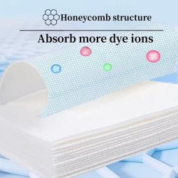 پد جذب کننده رنگ شستشوی لباس بسته 50 عددی