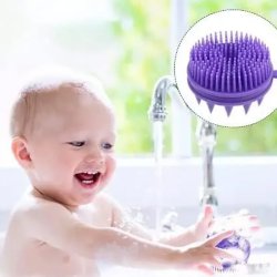 برس ماساژ سر و بدن شور چندمنظوره سیلیکونی